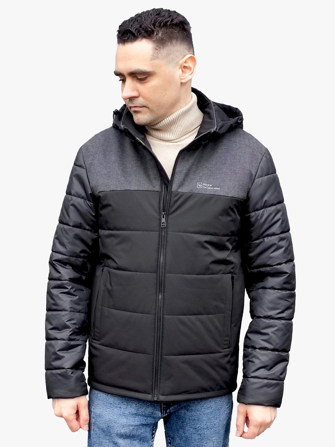 Демисезонная куртка Sun's House модель DV-109-black Фото