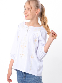 Вышитая рубашка Носи своє модель 6450-052-22-blij-ornament Фото