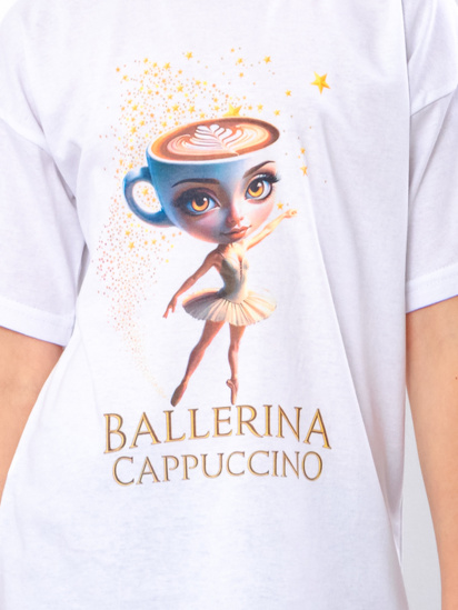 Футболка Носи своє модель 6414-001-33-3-ballerina-cappuccino — фото - INTERTOP