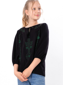 Вишита сорочка Носи своє модель 6450-036-22-chornij-ornament Фото