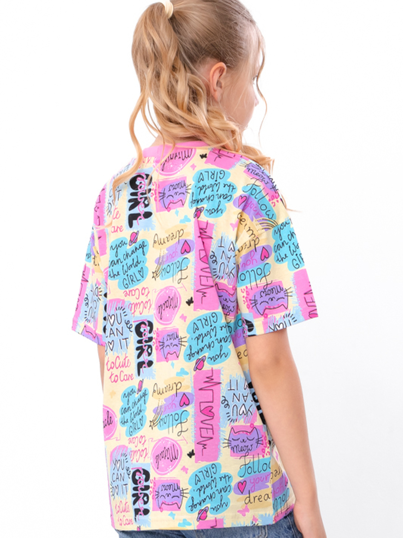 Футболка Носи своє модель 6414-002-2-girl-svtlo-zhovtij Фото