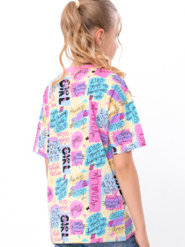 Футболка Носи своє модель 6414-002-2-girl-svtlo-zhovtij Фото