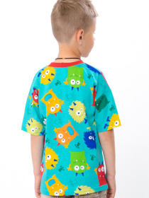 Футболка Носи своє модель 6414-002-4-monstriki-bryuzovij-nefrit Фото