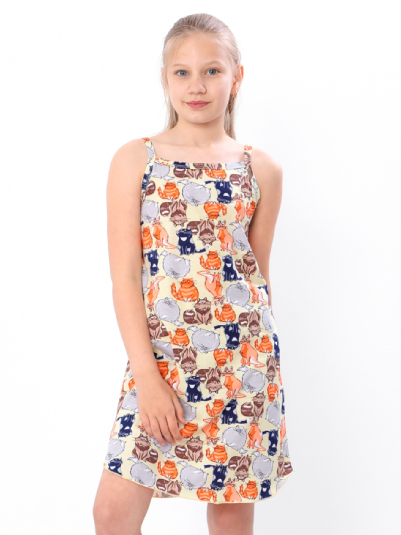 Ночная рубашка Носи своє модель 6259-002-koti-svtlo-zhovtij Фото