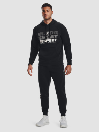 Худи Under Armour Pjt Rock Rival Fleece Hd - Md модель 1367109-001 — фото 3 - INTERTOP