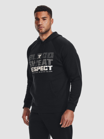 Худи Under Armour Pjt Rock Rival Fleece Hd - Md модель 1367109-001 - фото