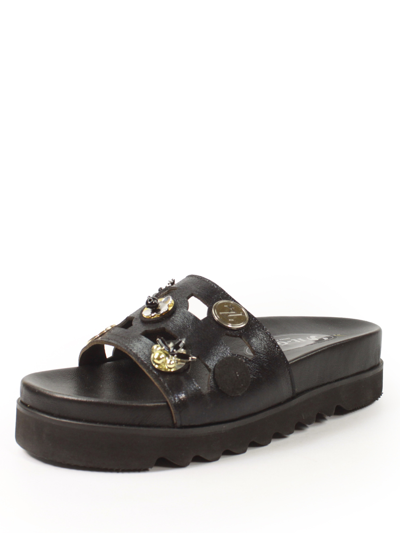 Шльопанці It-girl модель 1722-Black Фото
