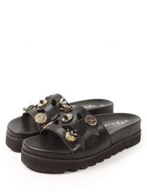 Шльопанці It-girl модель 1722-Black Фото