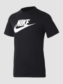 Футболка NIKE M Nsw Tee Icon Futura модель AR5004-010 Фото