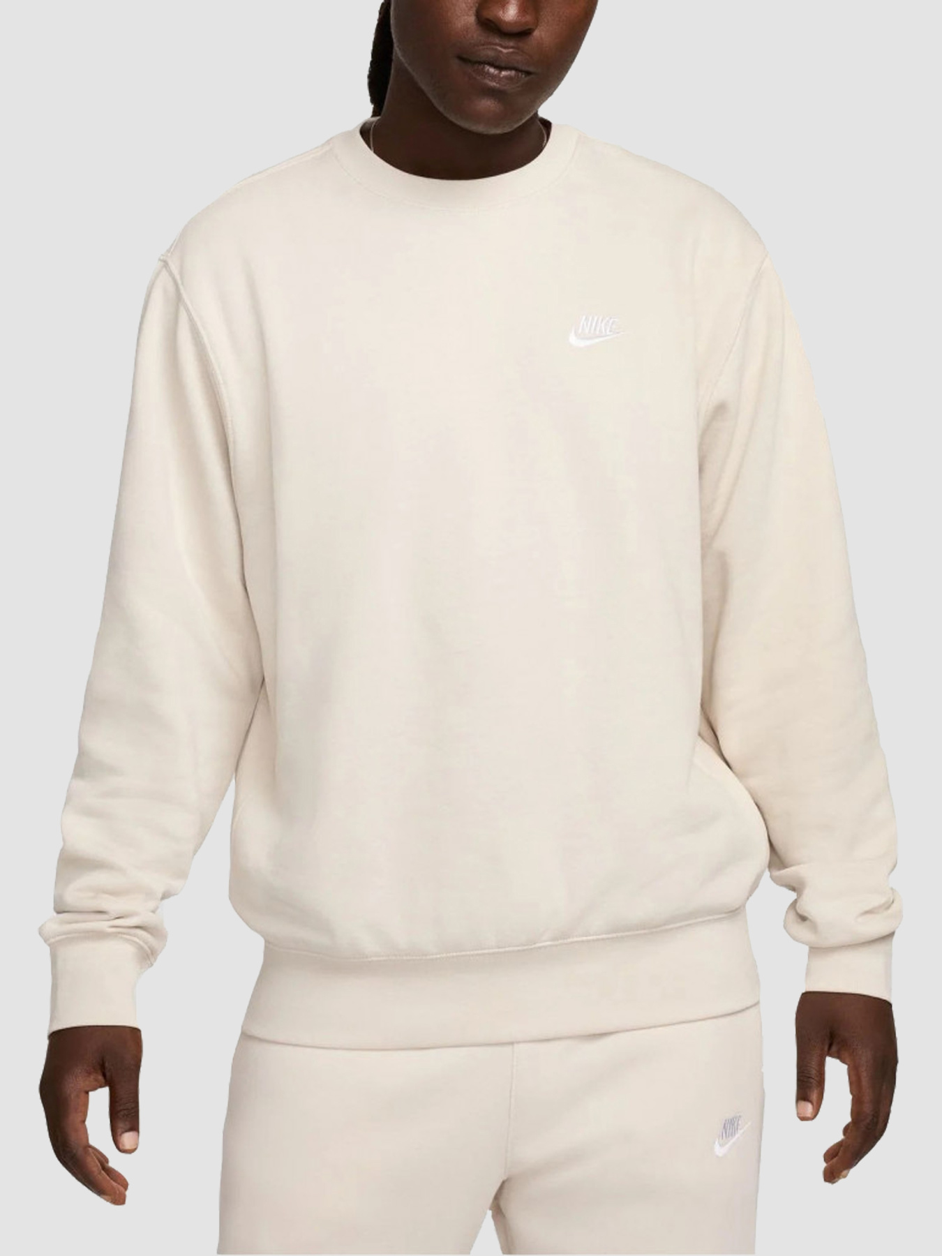 Свитшот NIKE M Nsw Club Crw Bb модель BV2662-104 Фото