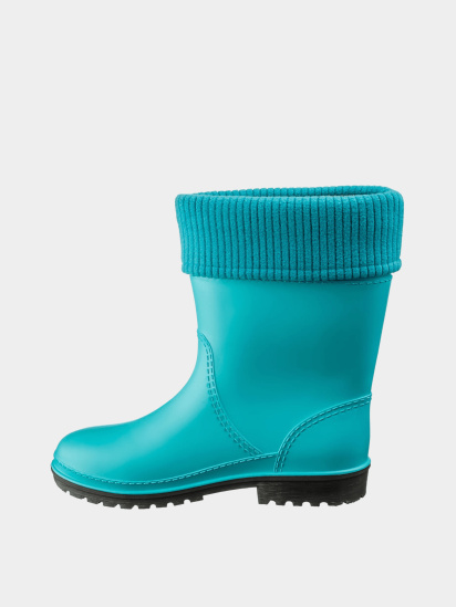Сапоги резиновые Casual модель Кеж-WIN Бирюзовый-202 — фото - INTERTOP