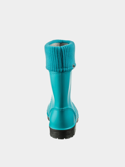 Сапоги резиновые Casual модель Кеж-WIN Бирюзовый-202 — фото 3 - INTERTOP