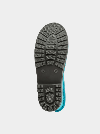 Сапоги резиновые Casual модель Кеж-WIN Бирюзовый-202 — фото 5 - INTERTOP