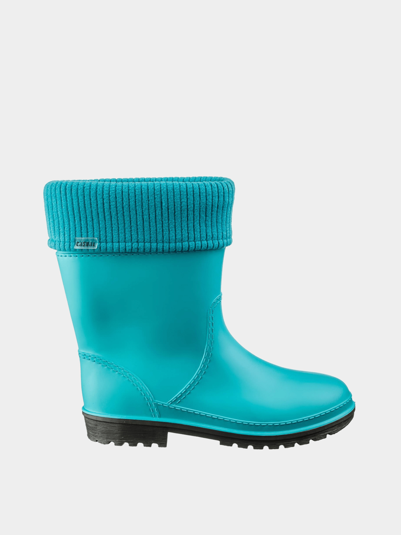 Сапоги резиновые Casual модель Кеж-WIN Бирюзовый-202 Фото