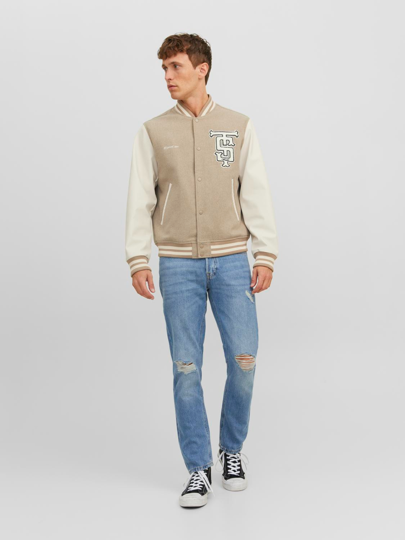 Джинсы JACK & JONES модель 12223593_BlueDenim Джинсы JACK & JONES модель 12223593_BlueDenim Фото