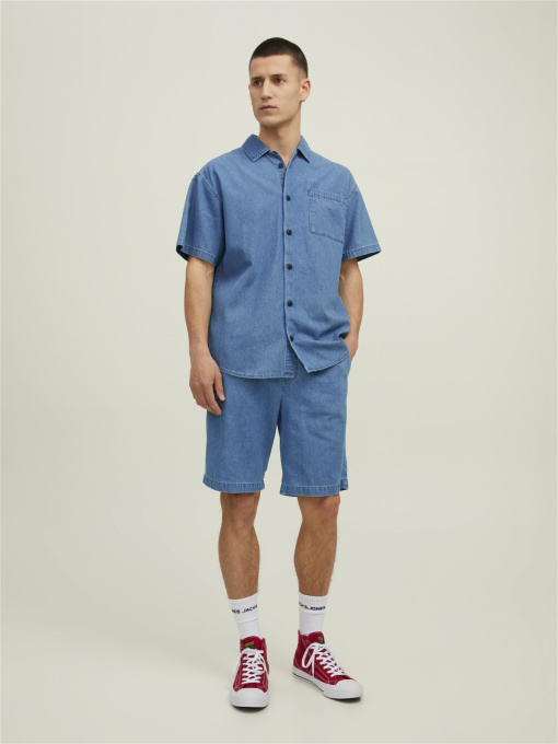 Рубашки JACK & JONES модель 12192639_BlueDenim Фото