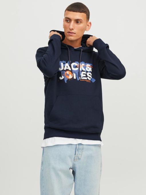 Худи и свитшоты JACK & JONES модель 12240214_NavyBlazer Фото