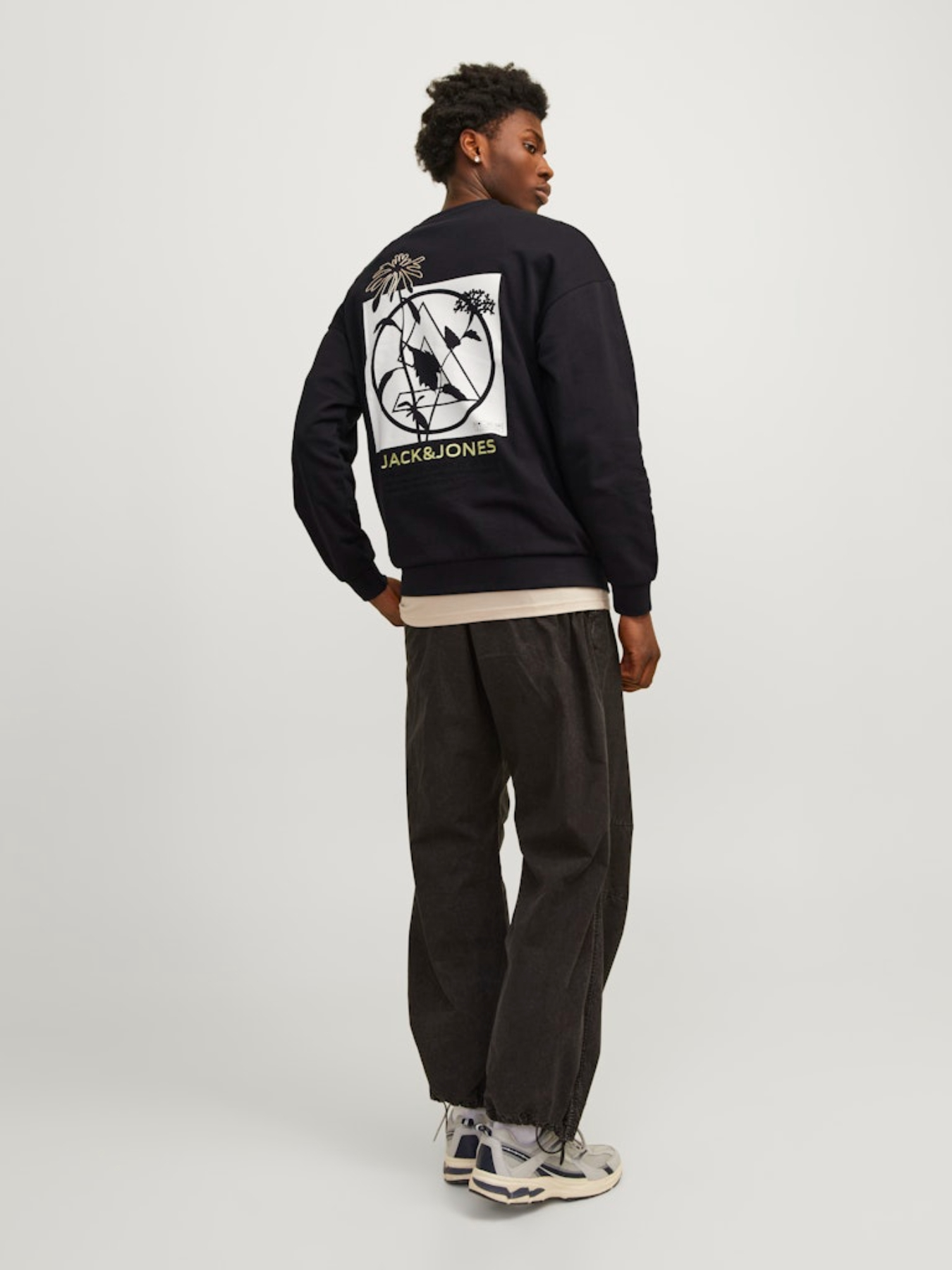 Худи и свитшоты JACK & JONES модель 12253369_Black Фото