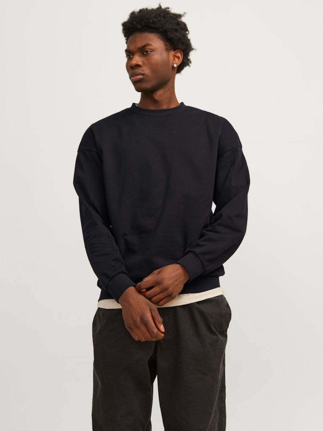 Худи и свитшоты JACK & JONES модель 12253369_Black Фото