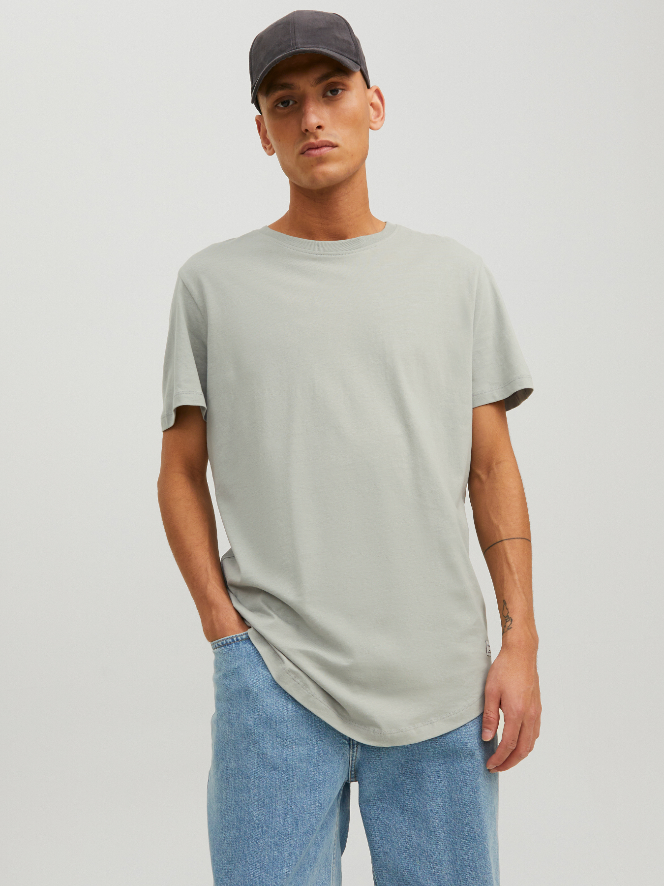 Футболки и поло JACK & JONES модель 12113648_WroughtIron Фото