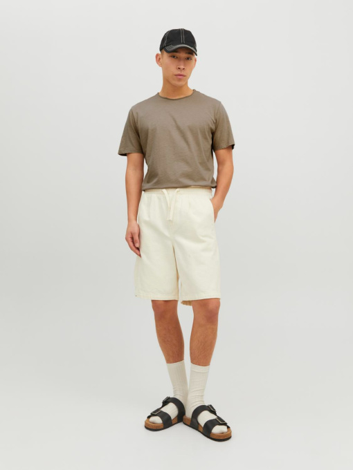 Футболкалар мен поло жейделер JACK & JONES үлгі 12182498_Crockery Фото