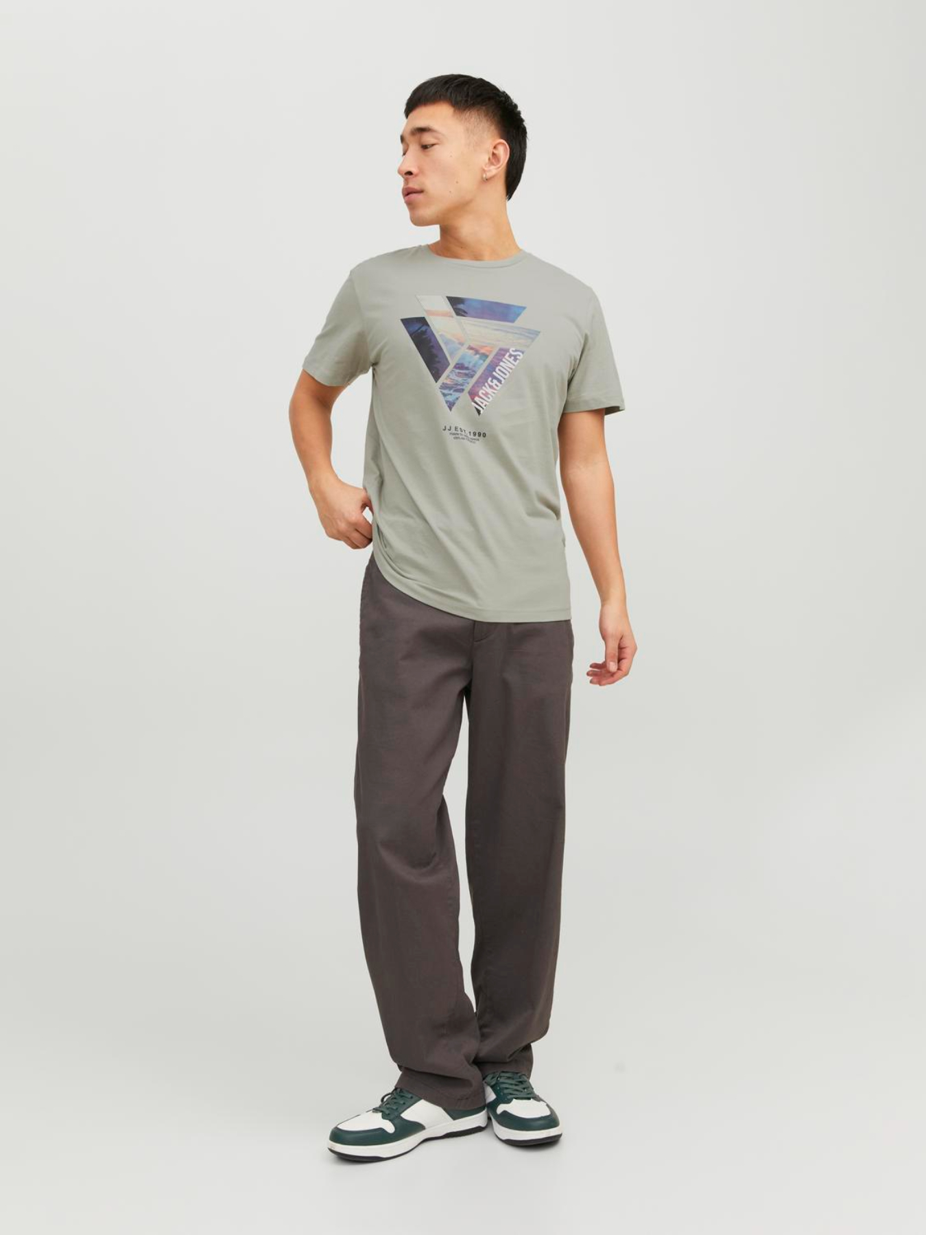 Футболки и поло JACK & JONES модель 12222044_WroughtIron Фото
