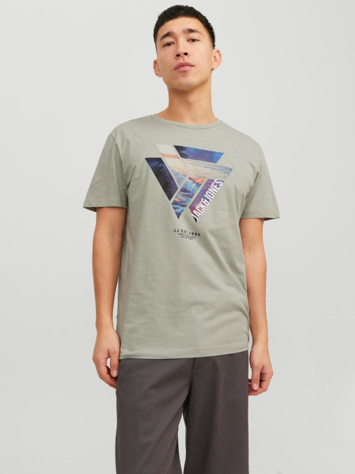 Футболки и поло JACK & JONES модель 12222044_WroughtIron Фото