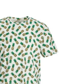 Футболки и поло JACK & JONES модель 12234278_CloudDancerPINEAPPLES Фото