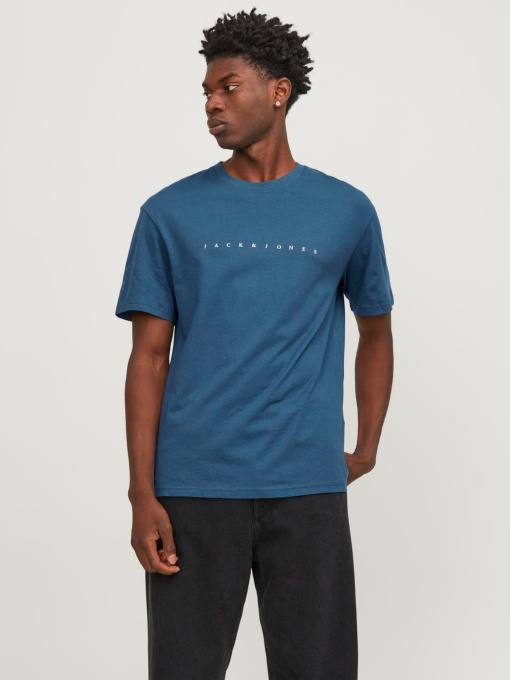Футболки и поло JACK & JONES модель 12234746_Ensignblue Фото