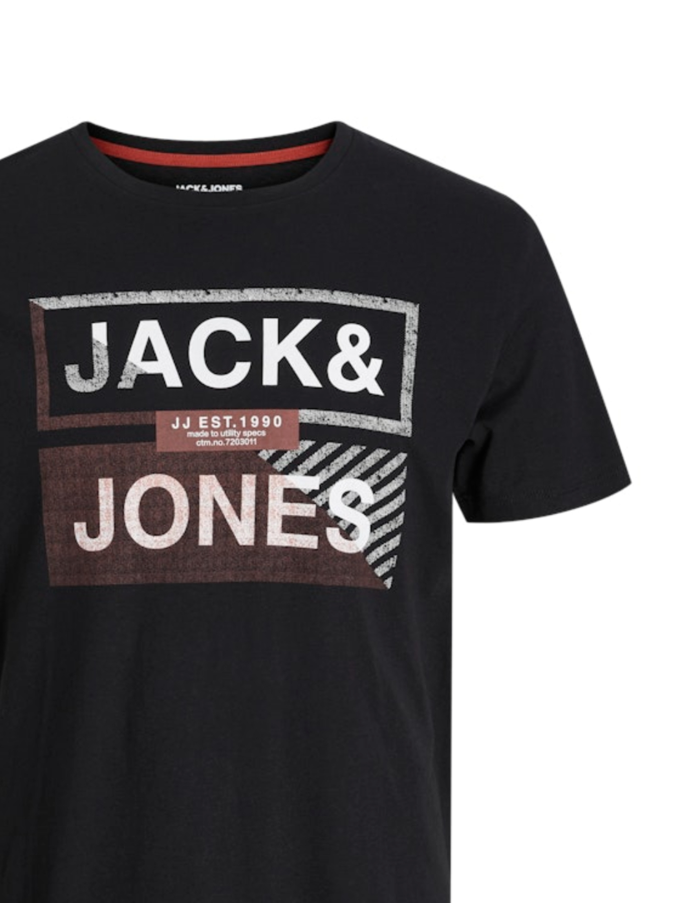 Футболки и поло JACK & JONES модель 12235130_Black Фото