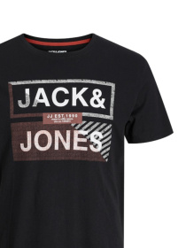 Футболки и поло JACK & JONES модель 12235130_Black Фото