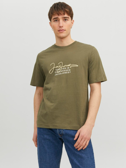 Футболки и поло JACK & JONES модель 12235487_Dustyolive Фото