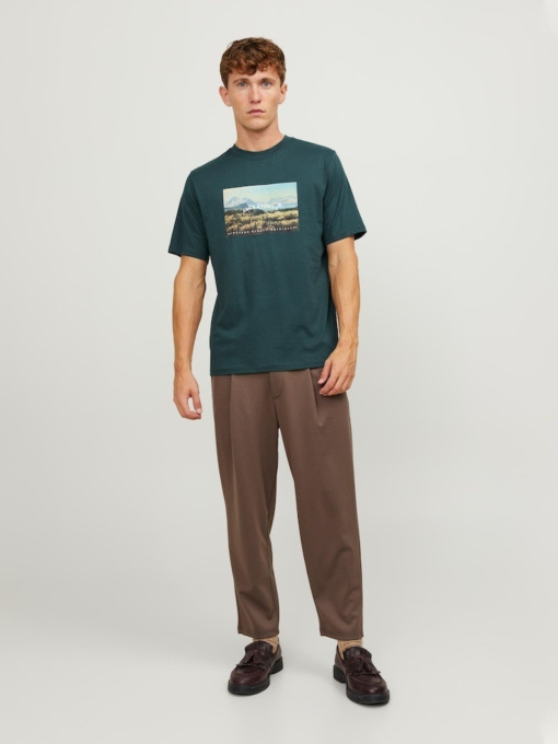 Футболкалар мен поло жейделер JACK & JONES үлгі 12246446_MagicalForest Фото