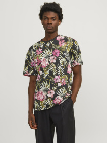 Футболкалар мен поло жейделер JACK & JONES үлгі 12249329_PinkNectar Фото