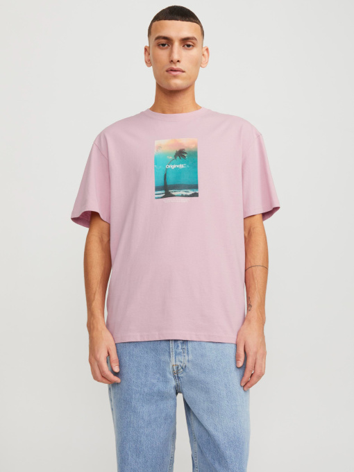 Футболки и поло JACK & JONES модель 12250421_PinkNectar Фото