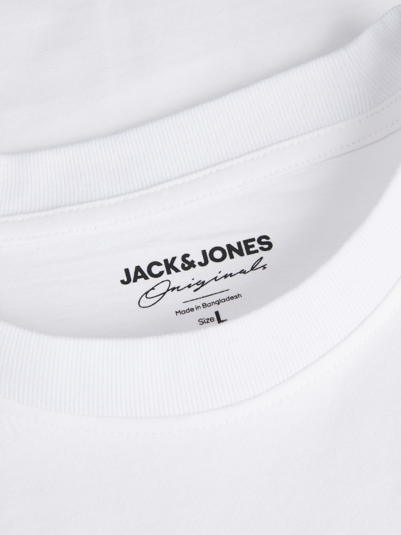 Футболки и поло JACK & JONES модель 12251774_Brightwhite Фото