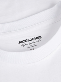 Футболки и поло JACK & JONES модель 12251774_Brightwhite Фото