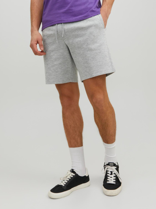 Шорты JACK & JONES модель 12224021_LIGHTGREYMELANGE Фото