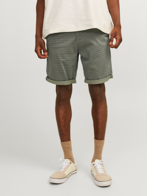 Шолақ шалбар JACK & JONES үлгі 12230336_OilGreen Фото