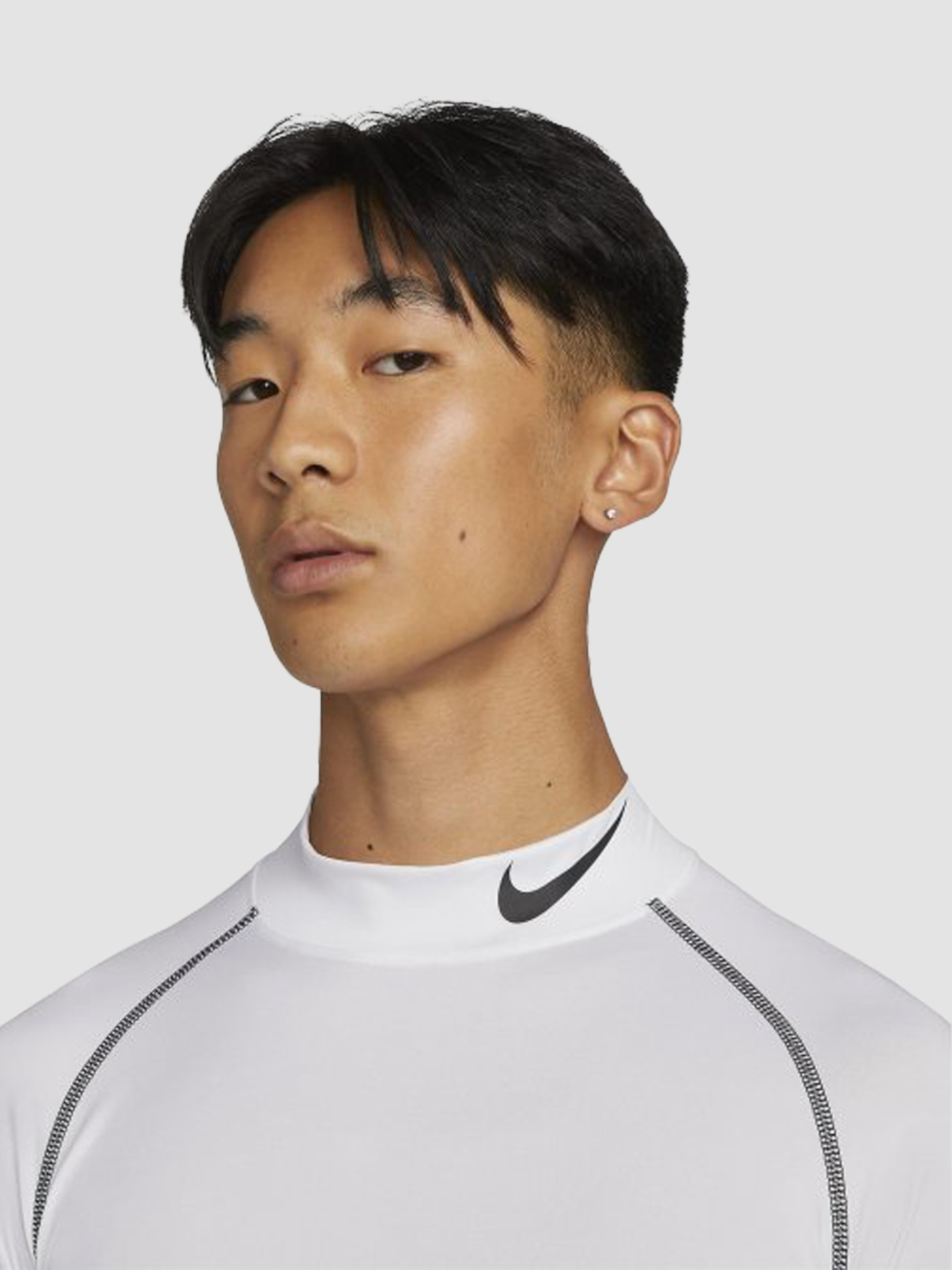 Кофта NIKE Pro Dri-Fit Mock Long-Sleeve Tight Top модель DD1986-100 Фото