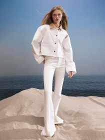 Расклешенные джинсы FASHIONISTA модель FS5048 Фото