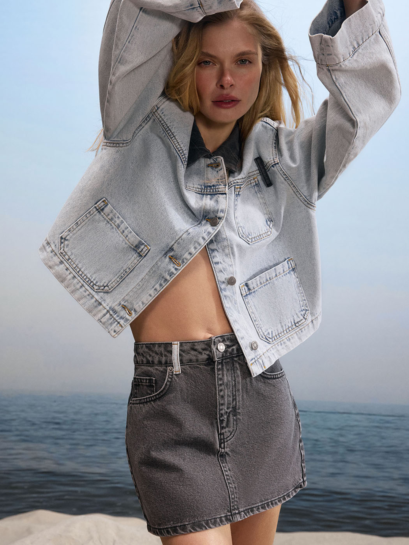 Джинсовая юбка FASHIONISTA модель FS5050 Фото