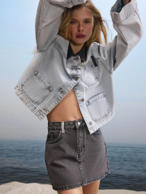 Джинсовая юбка FASHIONISTA модель FS5050 Фото