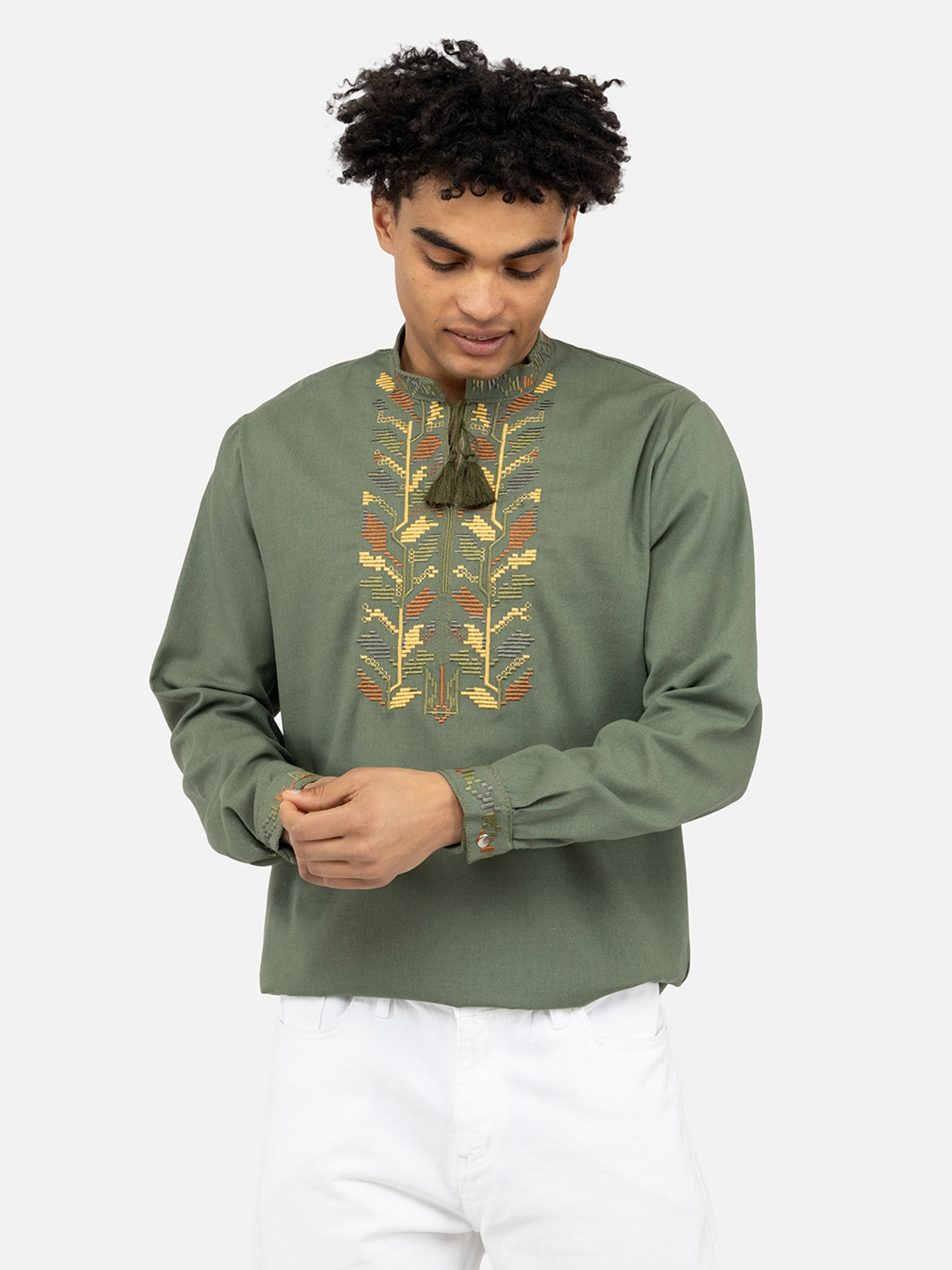 Вышитая рубашка YUKI модель ЦБ-00243532 Фото