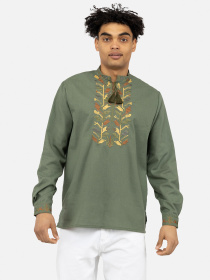 Вышитая рубашка YUKI модель ЦБ-00243532 Фото