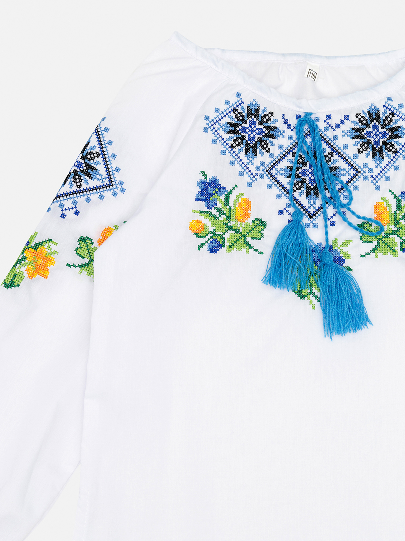 Вышитая рубашка YUKI модель ЦБ-00245238 Вышитая рубашка YUKI модель ЦБ-00245238 Фото