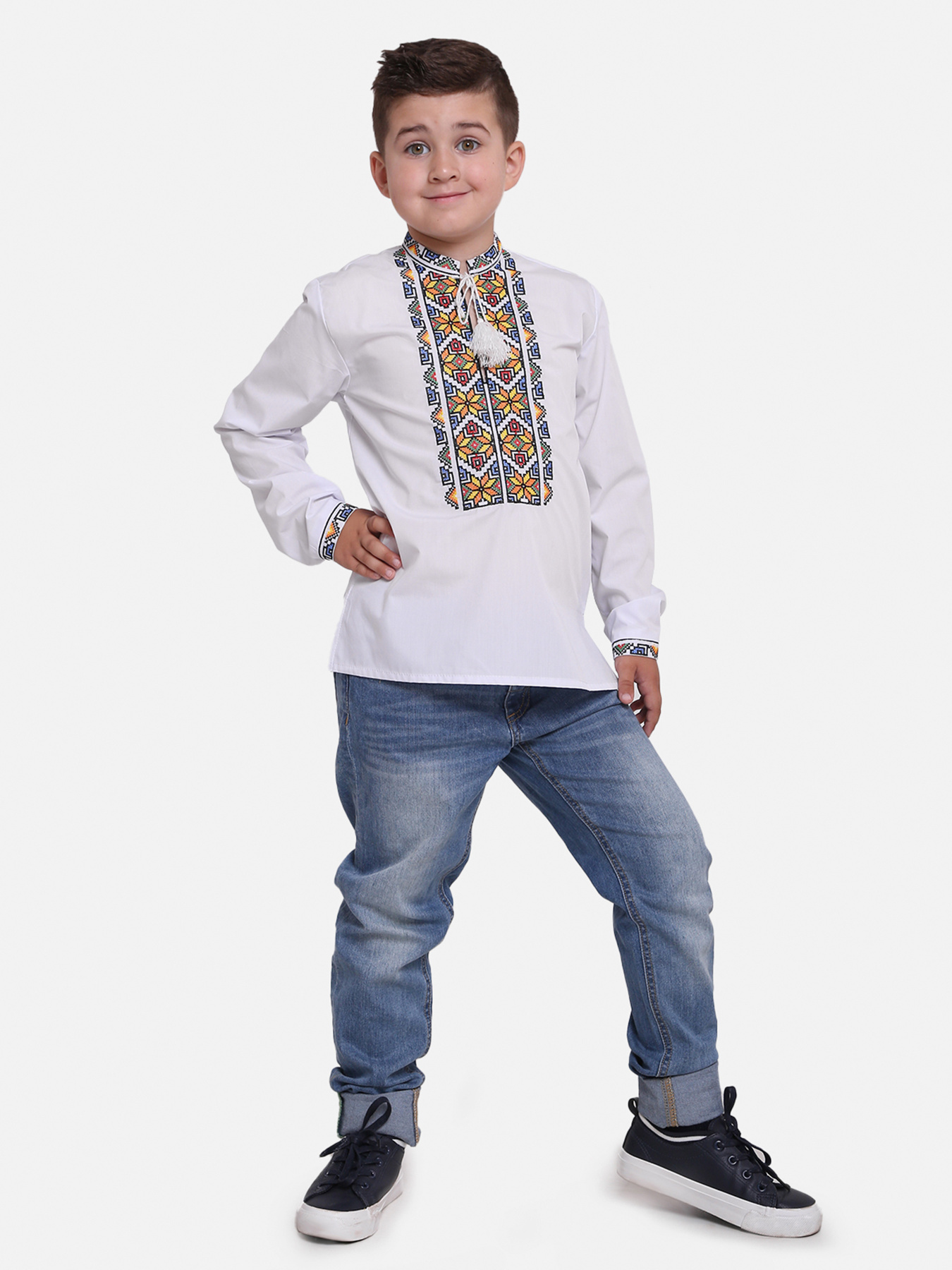 Вишита сорочка YUKI модель ЦБ-00245241 Фото