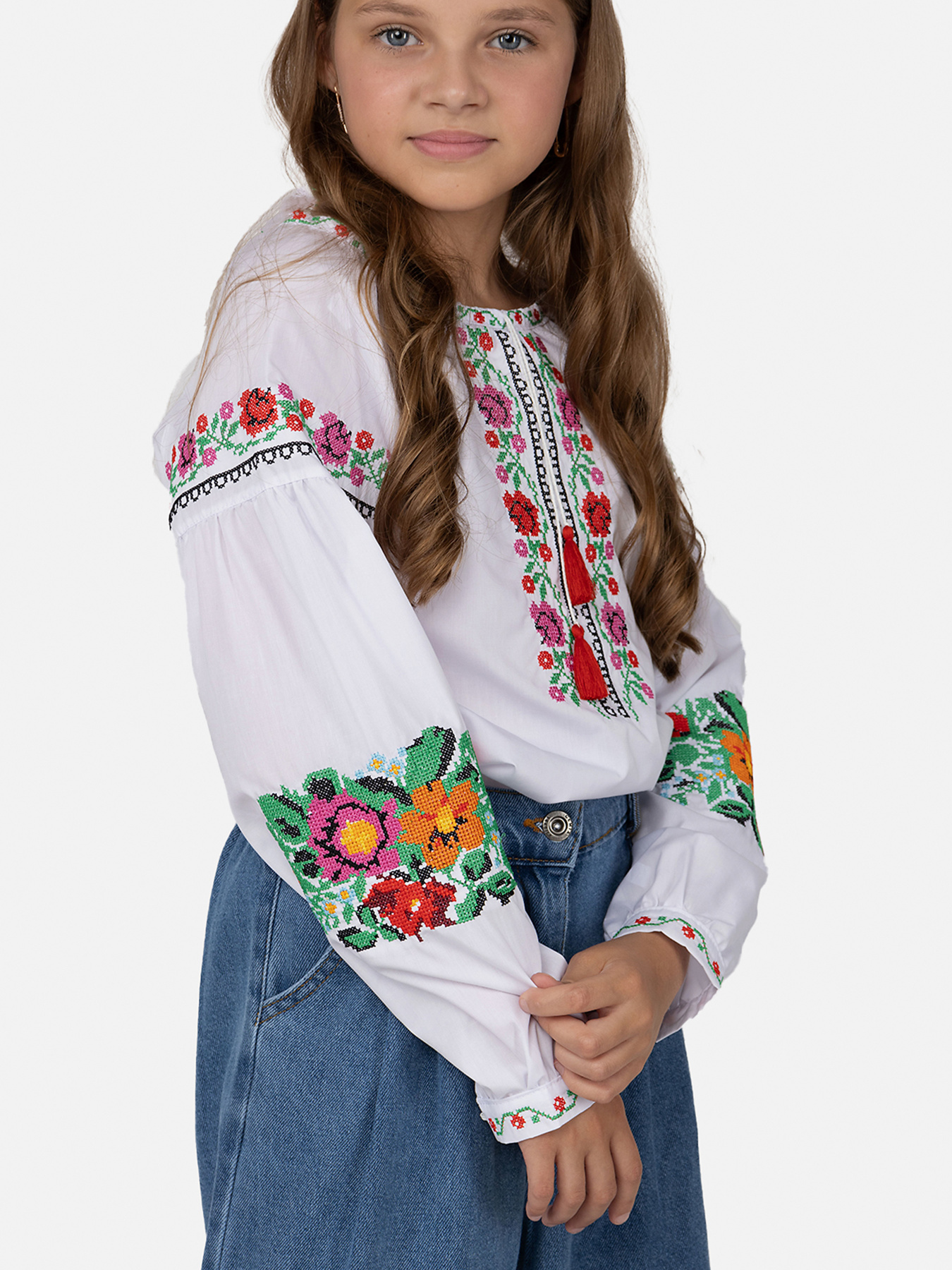 Вышитая рубашка YUKI модель ЦБ-00246420 Фото