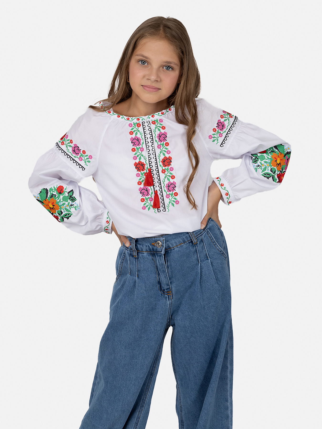 Вышитая рубашка YUKI модель ЦБ-00246420 Фото