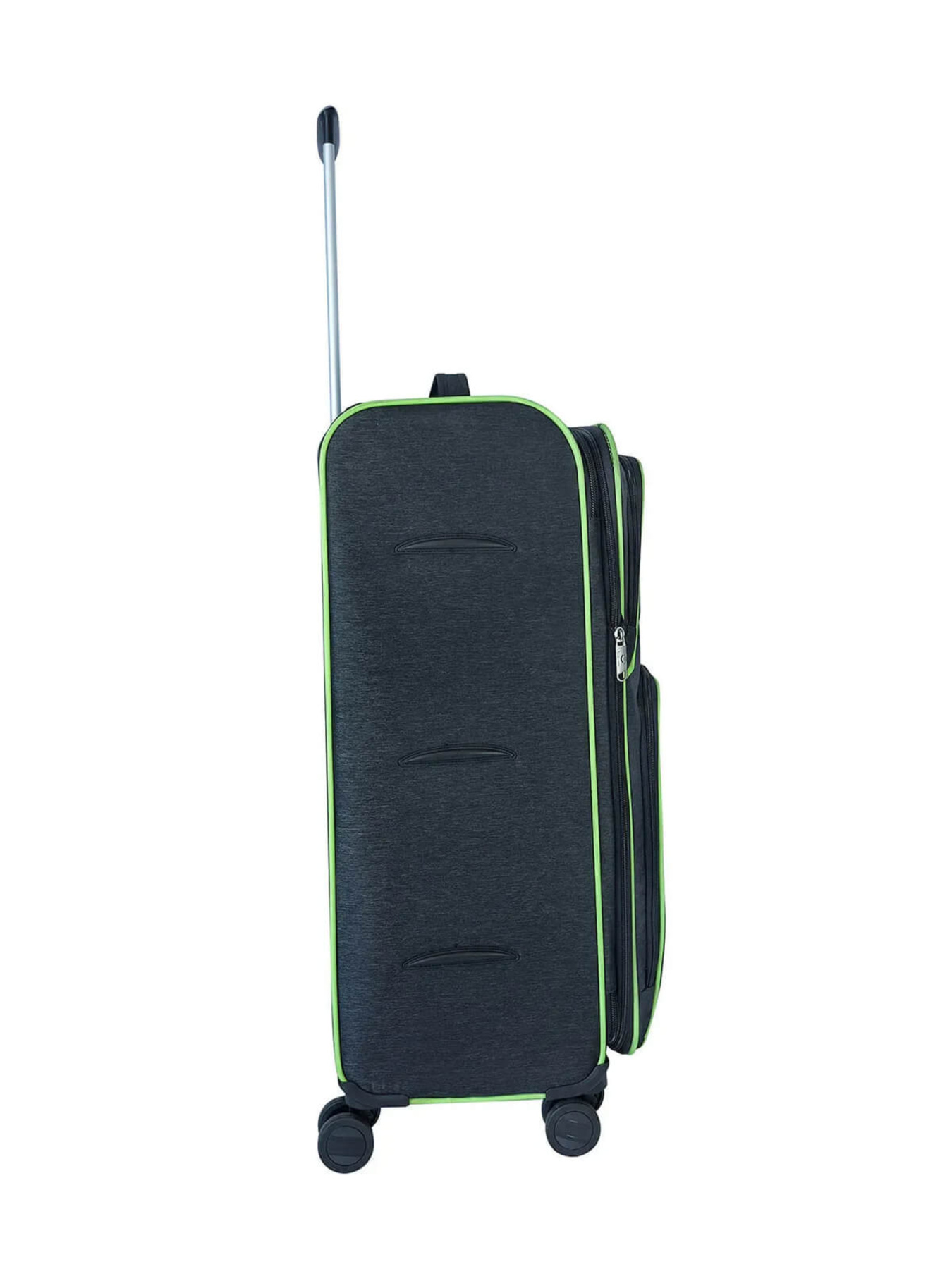 Чемодан тканевой 4х - колесный Bagland Валенсия 83 л. Черный 1300 модель 003796927 Фото